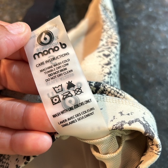 NWT MONO B SPORTS BRA - Picture 8 of 10